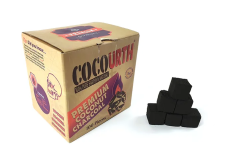 Уголь кокосовый CocoUrth 25мм (100 шт)